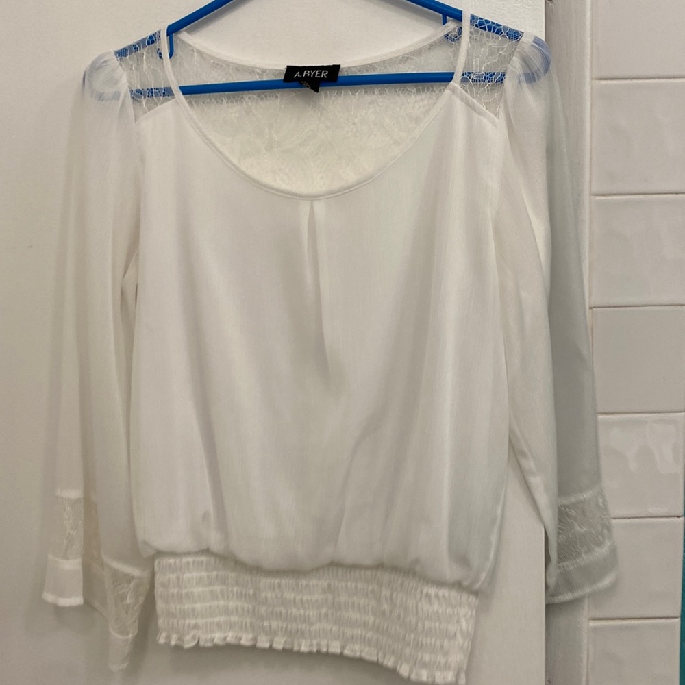 A.Byer Lace Top